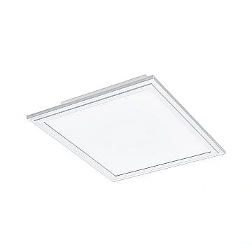 Plafoniera Moderna Salobrena-Z Alluminio Bianco Luce Led Integrato 15,3W
