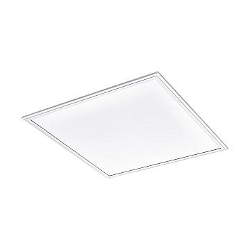 Plafoniera Moderna Salobrena-Z Alluminio Bianco Luce Led Integrato 33W