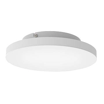 Plafoniera Moderna Turcona-Z Acciaio Bianco Luce Led Integrato 15,7W