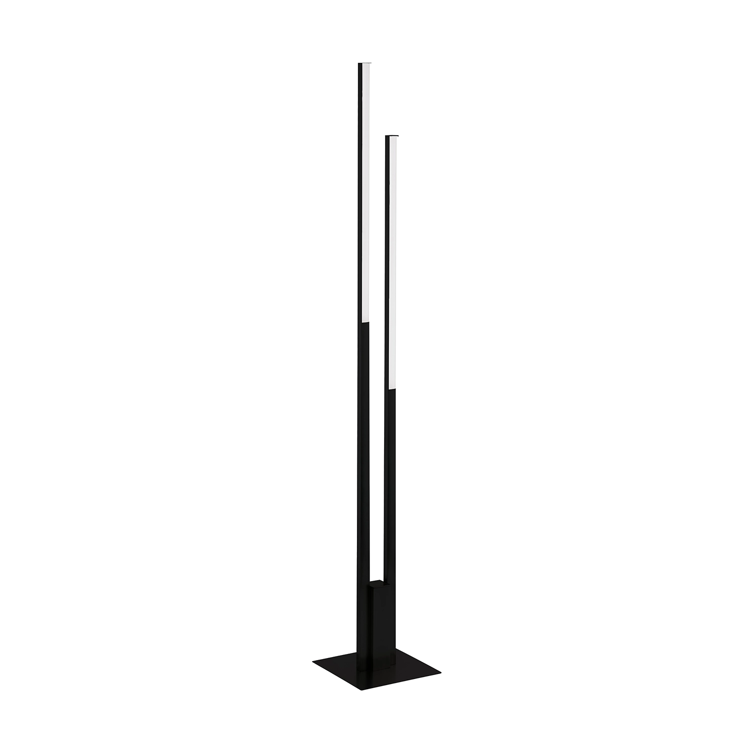 Piantana Contemporanea Fraioli-Z Alluminio Nero 2 Luci Led Integrato 17W 900082