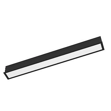Lampada Ad Incasso Esterno Moderno Salitta Alluminio Nero Led L60Cm