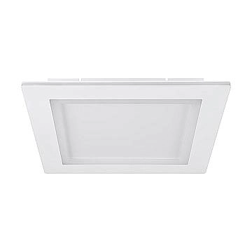 Plafoniera Contemporanea Padrogiano-Z Acciaio Bianco Luce Led Integrato 27,9W