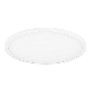 Plafoniera Moderna Sarsina-Z Alluminio Bianco Luce Led Integrato 33,5W