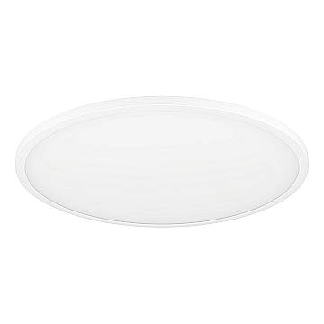Plafoniera Moderna Sarsina-Z Alluminio Bianco Luce Led Integrato 41W