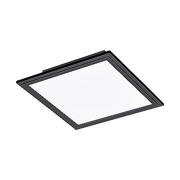 Plafoniera Moderna Salobrena 1 Alluminio Nero Luce Led Integrato 14W