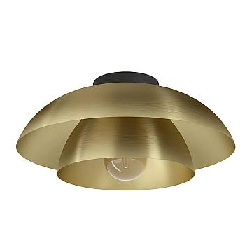 Plafoniera Moderna Cenciara Acciaio Nero 1 Luce E27
