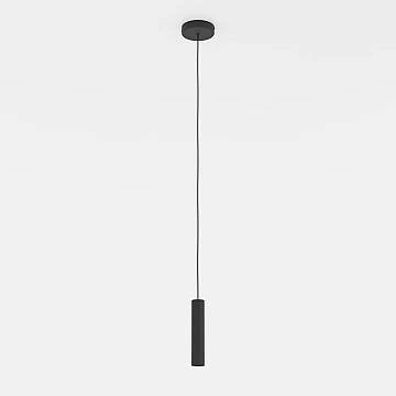 Lampadario A Sospensione Moderno Almudaina Acciaio Nero 1 Luce Led 5W 480Lm