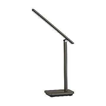 Lampada Da Tavolo Minimal Iniesta Policarbonato Nero Luce Led Integrato 3,6W Lampada Da Tavolo Minimal Iniesta Policarbonato Nero Luce Led Integrato 3,6W