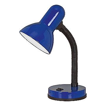 Lampada Da Tavolo Classico Basic Policarbonato Blu 1 Luce E27