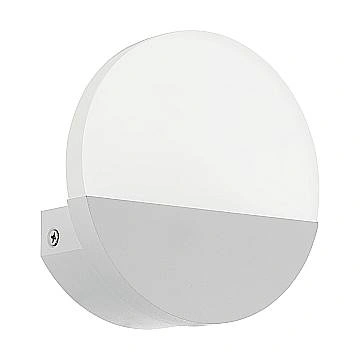 Applique Minimal Metrass 1 Alluminio Bianco 1 Luce Led Integrato 4,5W