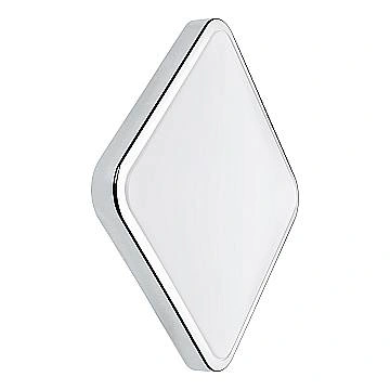 Applique Moderna Manilva 1 Acciaio Cromo 2 Luci Led Integrato 5,4W