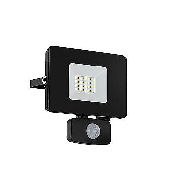 Faretto Esterno Moderno Faedo 3 Alluminio Nero Sensore Led H14Cm