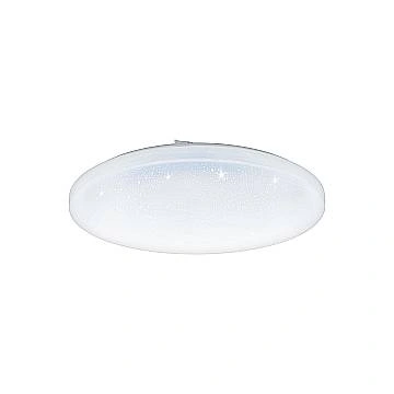 Plafoniera Moderna Frania-S Acciaio Bianco 6 Luci Led Integrato 5,5W