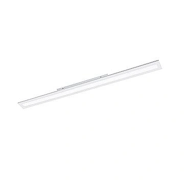 Plafoniera Moderna Salobrena 1 Alluminio Bianco Luce Led Integrato 38W