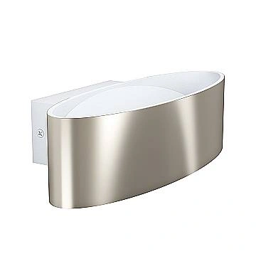 Applique Minimal Maccacari Alluminio Bianco Led Integrato 10W
