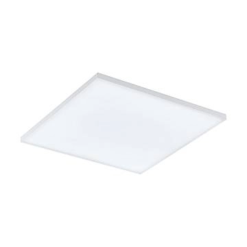 Plafoniera Moderna Turcona Acciaio Bianco Luce Led Integrato 20W