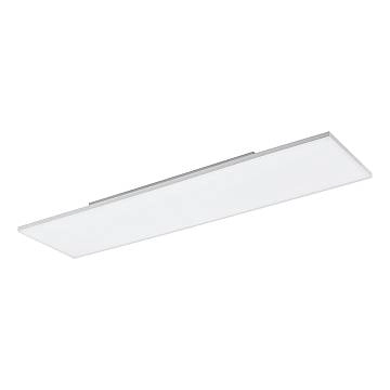 Plafoniera Moderna Turcona-Cct Alluminio Bianco Luce Led Integrato 32,4W Ip20