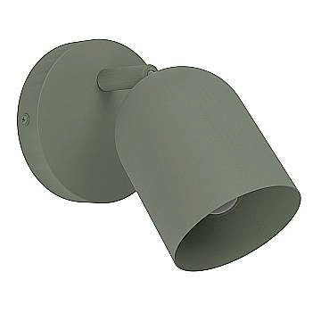 Faretti E Spot Moderno Tilston Acciaio Verde 1 Luce E14 Ip20