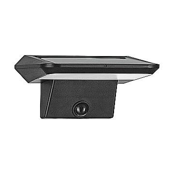 Lampada Esterno Solare Porrassa Plastica Nere Bianco 40 Luci Led 0,5W 800Lm Ip44