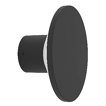 Esterno Lampade Da Parete Moderno Rigosa Acciaio Nero Led 10W 1100Lm Ip44