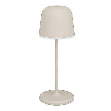 Lampada Ricaricabile Moderna Mannera-S Alluminio Marrone Led 1,8W 170Lm Ip54