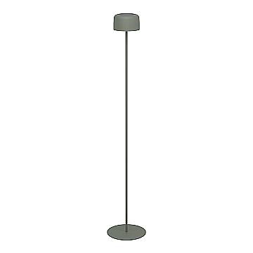 Lampada Ricaricabile Moderna Roccanova-L Acciaio Verde Led 2,8W 270Lm Ip44