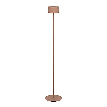 Lampada Ricaricabile Moderna Roccanova-L Acciaio Arancione Led 2,8W 270Lm Ip44