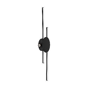 Plafoniera Moderna Venticello Alluminio Nero 2 Luci Led 20,91W 2400+135Lm Ip20 Plafoniera Moderna Venticello Alluminio Nero 2 Luci Led 20,91W 2400+135Lm Ip20