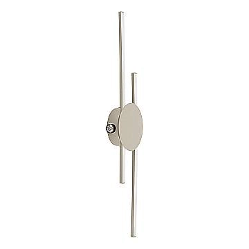 Plafoniera Moderna Venticello Alluminio Marrone 2 Luci Led 30,5W 2400+135Lm Plafoniera Moderna Venticello Alluminio Marrone 2 Luci Led 30,5W 2400+135Lm