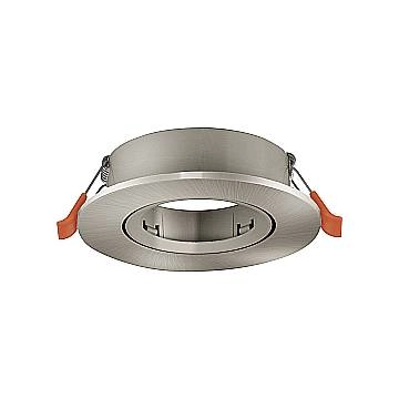 Faretto Incasso Moderno Barranco Gu10 Plastiche Grige 1 Luce Gu10 Ip20