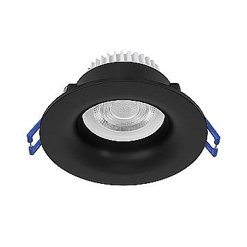 Faretto Incasso Moderno Salabate Alluminio Nero Led 5W 540Lm Ip65