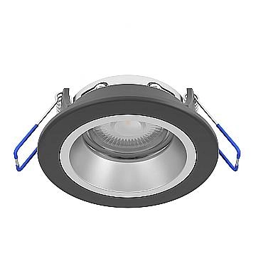 Faretto Incasso Moderno Yebra Plastiche Nere Led 4,8W 450Lm Ip44