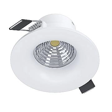 Faretto Incasso Moderno Saliceto Alluminio Bianco Led 6W 580Lm Ip20