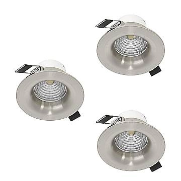 Faretto Incasso Moderno Saliceto Alluminio Grigio Led 6W 580Lm Ip20
