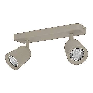 Faretti E Spot Moderno Camaldoli Acciaio Marrone 2 Luci Gu10 Ip20