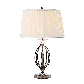 Lampada Da Scrivania Classica Aegean Acciaio Ottone Anticato 1 Luce E27