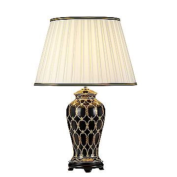 Lampada Da Scrivania Contemporanea Taipei Porcellana Oro 1 Luce E27