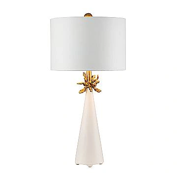 Lampada Da Scrivania Contemporanea Neo Acciaio Bianco 1 Luce E27