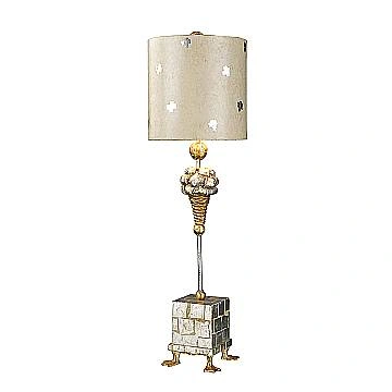 Lampada Da Scrivania Contemporanea Pompadour X Acciaio 1 Luce E27