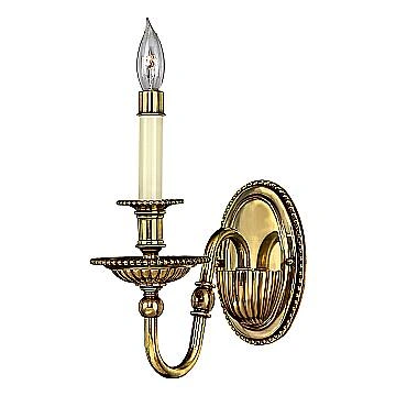 Applique Classica Cambridge Ottone Brunito 1 Luce E14