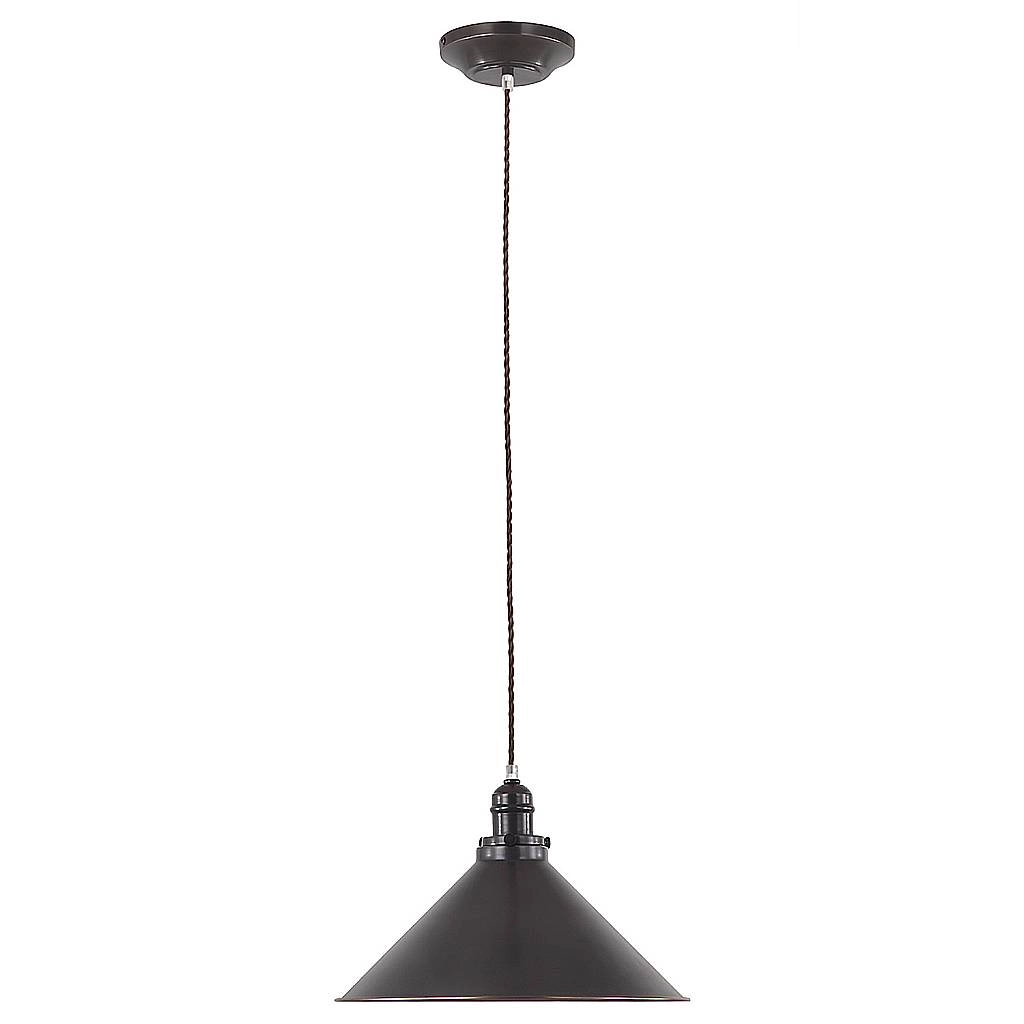 Sospensione Industrial Nordica Provence Acciaio Bronzo Antico 1 Luce E27 PV-SP-OB