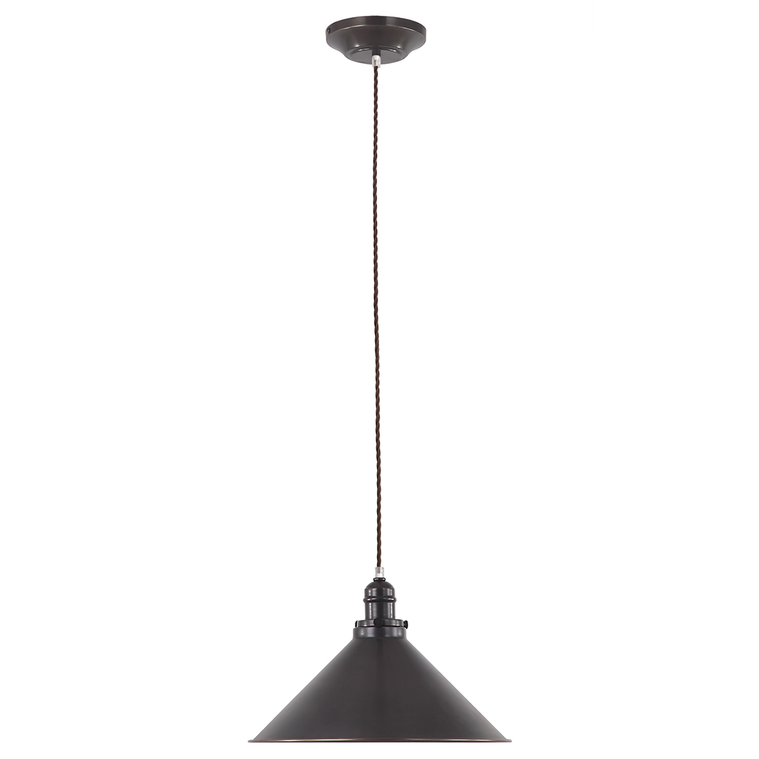 Sospensione Industrial Nordica Provence Acciaio Bronzo Antico 1 Luce E27 PV-SP-OB
