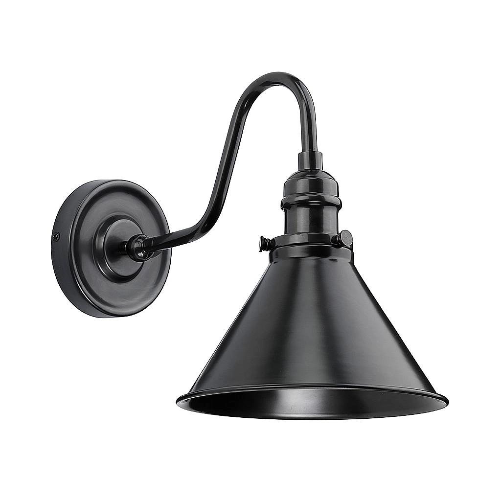 Applique Contemporanea Provence Acciaio Bronzo Antico 1 Luce E27 PV1-OB