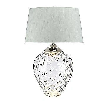 Lampada Da Scrivania Contemporanea Samara Acciaio Nichel Lucido 1 Luce E27