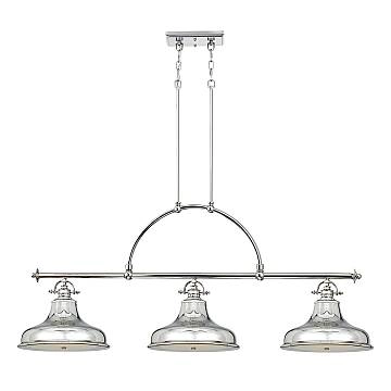 Lampadario Industrial Nordico Emery Metallo Argento Imperiale 3 Luci E27 Lampadario Industrial Nordico Emery Metallo Argento Imperiale 3 Luci E27
