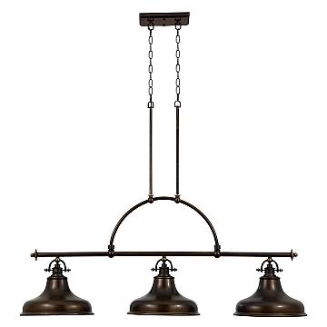 Lampadario Industrial Nordico Emery Metallo Bronzo Palladiano 3 Luci E27 Lampadario Industrial Nordico Emery Metallo Bronzo Palladiano 3 Luci E27