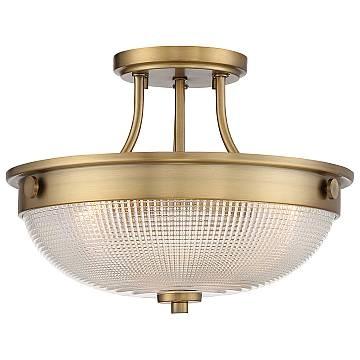 Lampadario Contemporaneo Mantle Vetro Ottone Anticato 2 Luci E27 Lampadario Contemporaneo Mantle Vetro Ottone Anticato 2 Luci E27