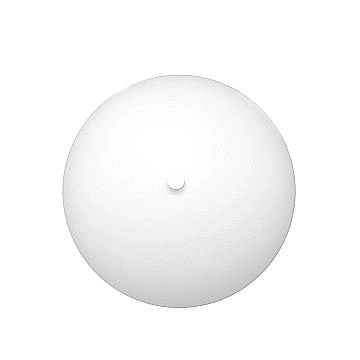 Applique Moderna Hera Acciaio Bianco 2 Luci G9 Ip20
