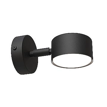 Applique Minimal Hermes Acciaio Nero 1 Luce Gx53 Ip20