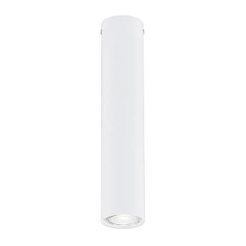 Plafoniera Moderna Faretto Mahadeva 1 Luce Acciaio Bianco 30 Cm Plafoniera Moderna Faretto Mahadeva 1 Luce Acciaio Bianco 30 Cm